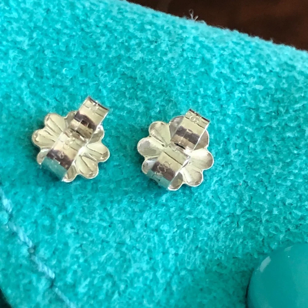 10mm Tiffany & Co. Hardware Bead Earrings / Retired - FINAL PRICE - Picture 7 of 9